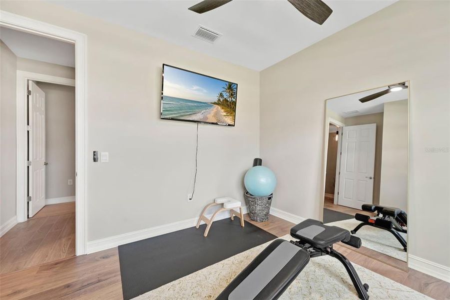 Furnished interior view inside a new home in , North Fort Myers (Image 12).