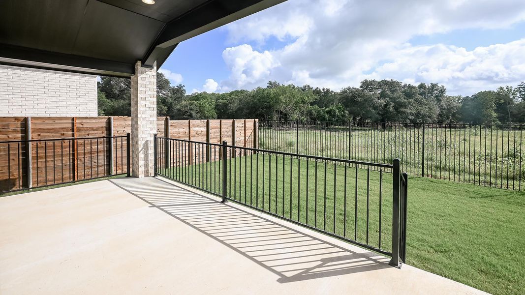 Exterior details and patio area of a home in Juniper Springs, Lockhart (Image 3). Exterior details and patio area of a home in Juniper Springs, Lockhart (Image 3).