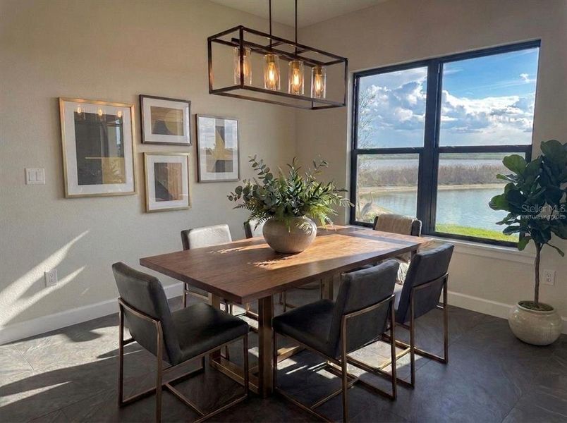 Furnished interior view inside a new home in , Auburndale (Image 10).