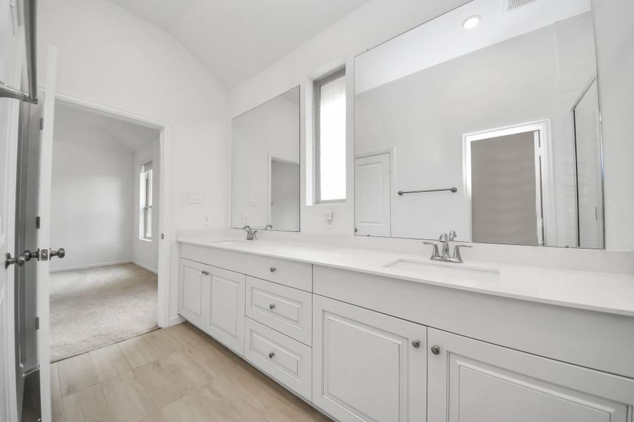 Furnished interior view inside a new home in Artavia: Avante Collection, Conroe (Image 7).