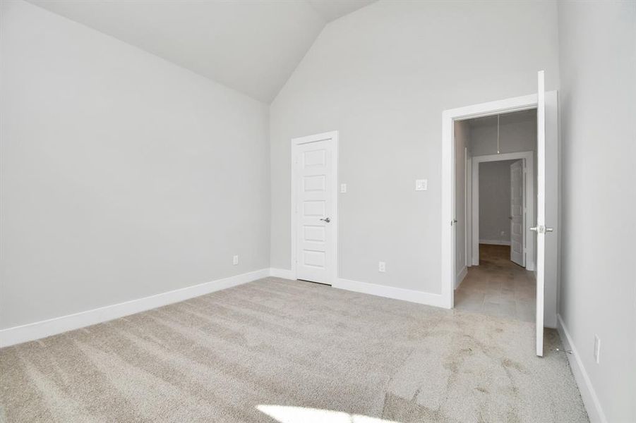 Generously sized secondary bedrooms, complete with spacious closets and soft, inviting carpeting. Enjoy abundant natural light streaming in through the large windows, complemented by privacy blinds for your personal sanctuary.