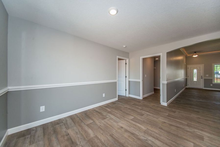 Representative unfurnished interior of a home built from the Archer by Enchanted Homes in Lonesome Dove, San Antonio (Image 29).