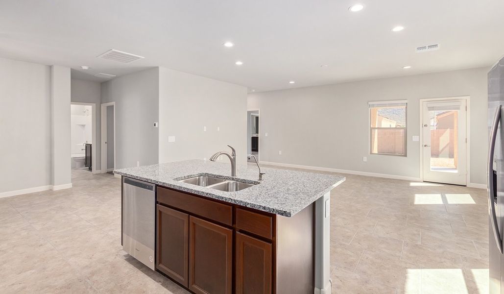 Furnished interior view inside a new home in Sycamore Vista, Vail (Image 11). Furnished interior view inside a new home in Sycamore Vista, Vail (Image 11).