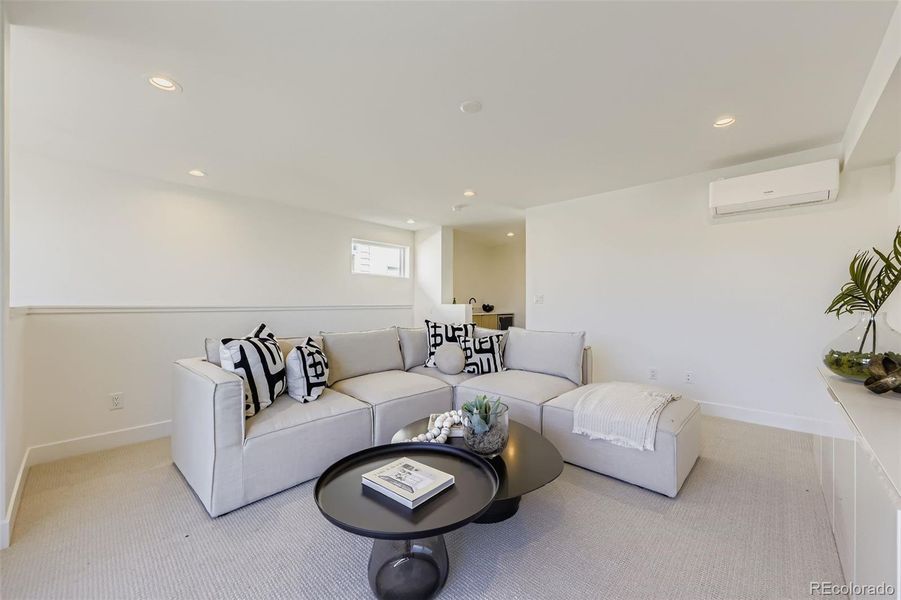 Furnished interior view inside a new home in , Denver (Image 25).