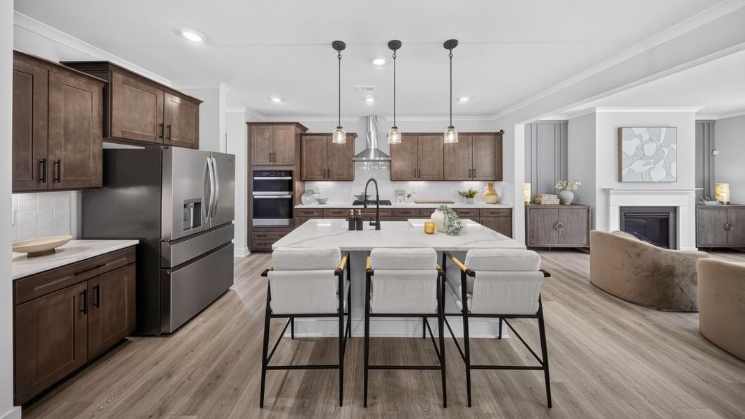 Furnished interior view inside a new home in Westport, York (Image 3).