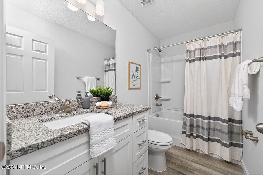 Furnished interior view inside a new home in , Jacksonville (Image 18).