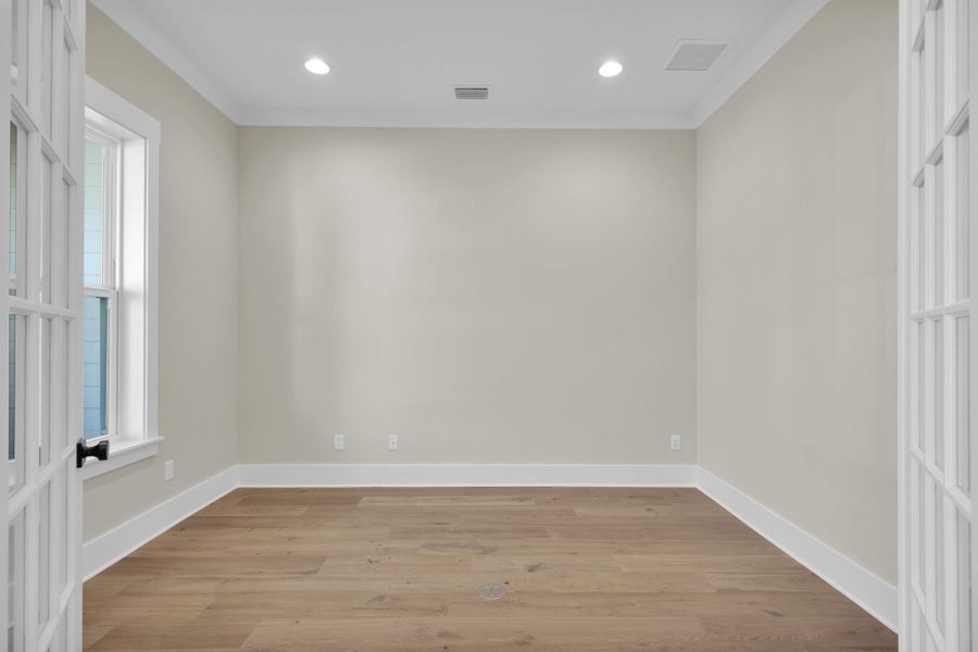 Representative unfurnished interior of a home built from the Seaside by Riverside Homes in Hidden Creek at SilverLeaf, St. Augustine (Image 84). Representative unfurnished interior of a home built from the Seaside by Riverside Homes in Hidden Creek at SilverLeaf, St. Augustine (Image 84).