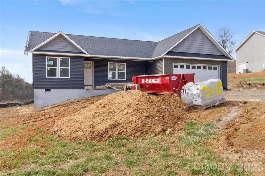 In-progress construction of a new home in , Marshall, NC (Image 4).