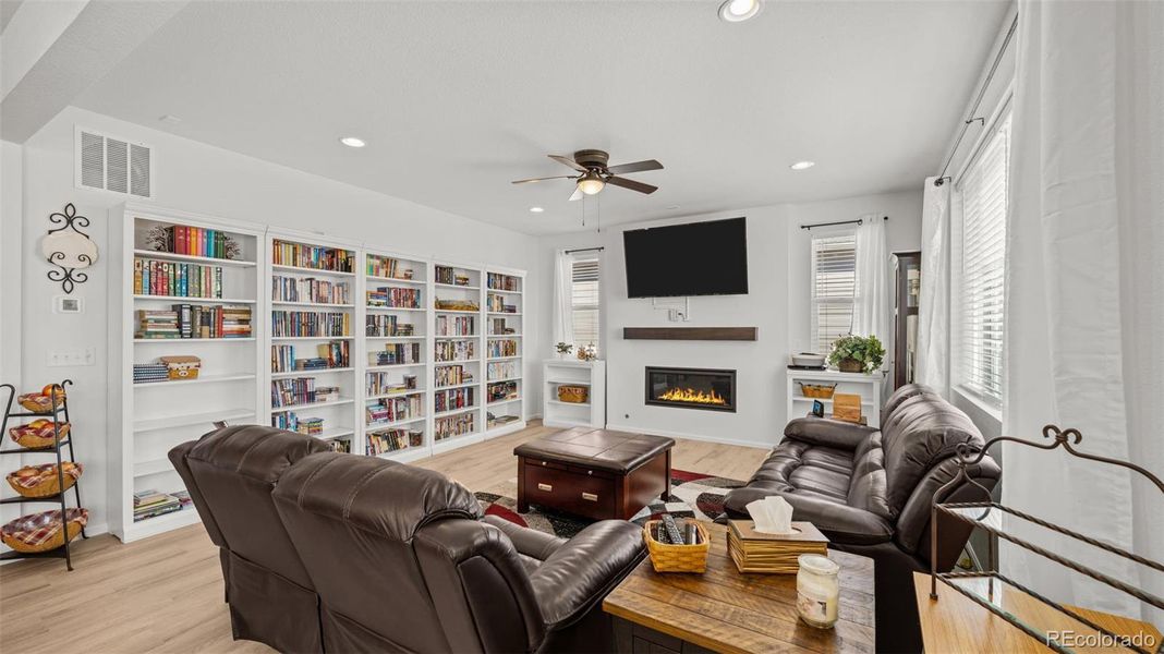 Furnished interior view inside a new home in Banning Lewis Ranch, Colorado Springs (Image 28).