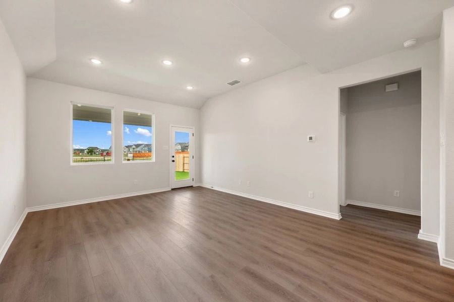 Family Room & Dining Area