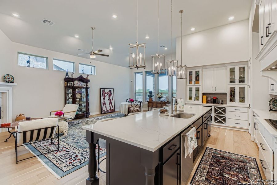 Furnished interior view inside a new home in Mesa Western, Cibolo (Image 10).