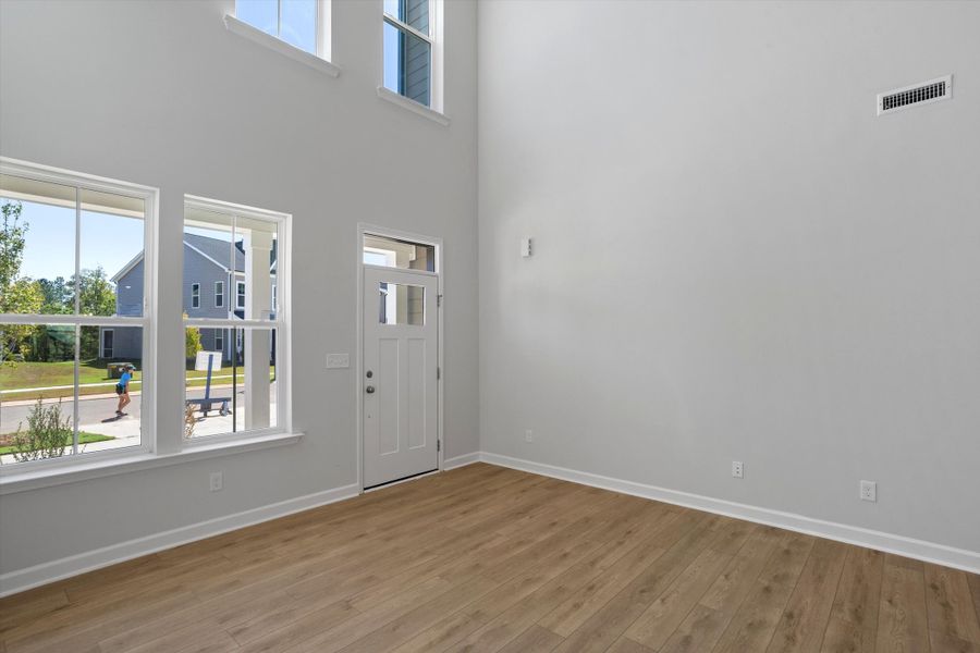 Spacious, unfurnished interior of a new home in Ovation at Sweetbrier, Durham (Image 16).