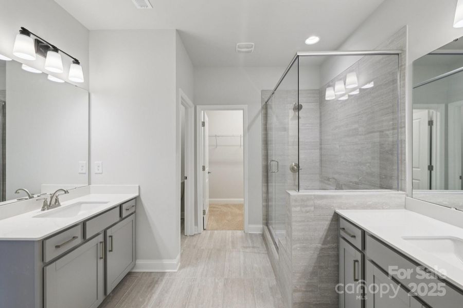 Furnished interior view inside a new home in Walk23, Huntersville (Image 12).