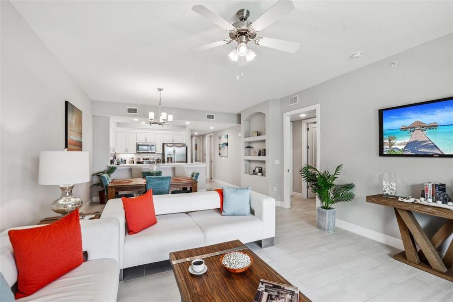 Furnished interior view inside a new home in , New Smyrna Beach (Image 12).
