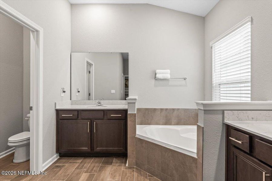 Furnished interior view inside a new home in Pecan Ridge, Jacksonville (Image 18).