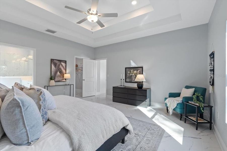 Furnished interior view inside a new home in , Tampa (Image 9).