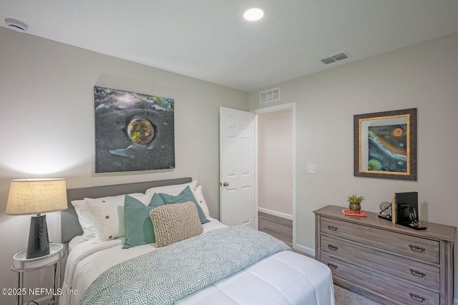 Furnished interior view inside a new home in , Jacksonville (Image 30).