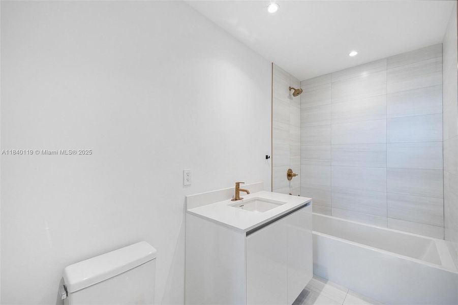 Furnished interior view inside a new home in Mr. C Residences, Miami (Image 9).