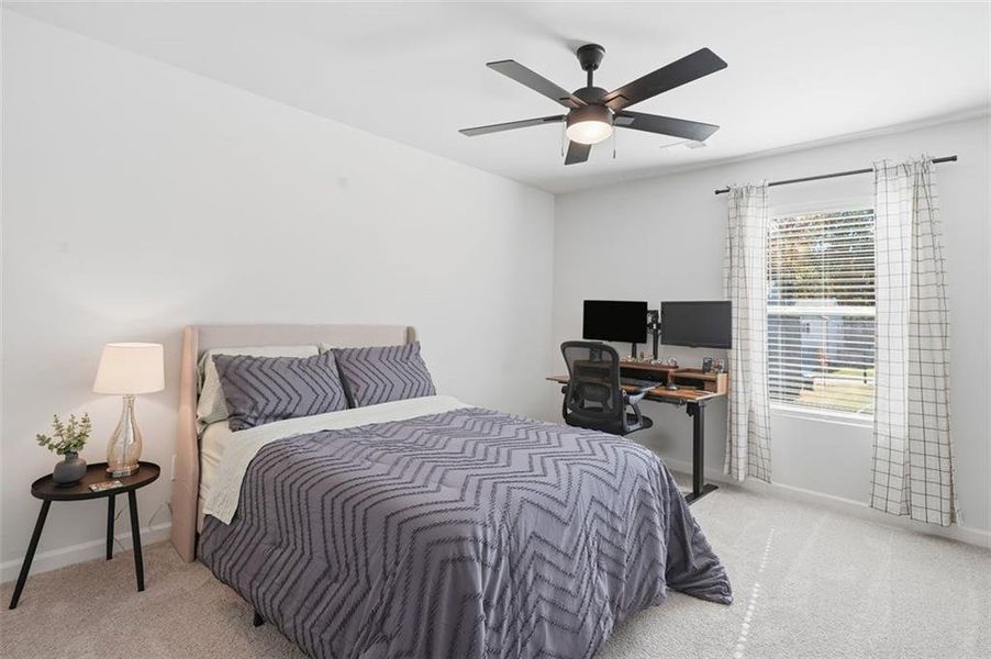 Furnished interior view inside a new home in , Dallas (Image 19).