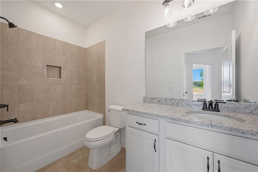 Furnished interior view inside a new home in Harmony Walk, Cartersville (Image 28).