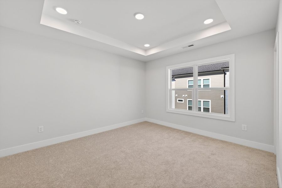 Representative unfurnished interior of a home built from the Atlas Interior Unit by Baker Residential in Atwater Station - Midtown Collection, Fuquay Varina (Image 45).