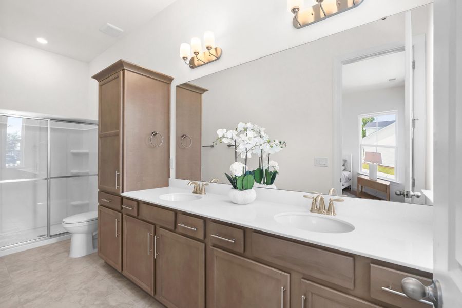 Furnished interior view inside a new home in Downtown Loris Homes, Loris (Image 38).