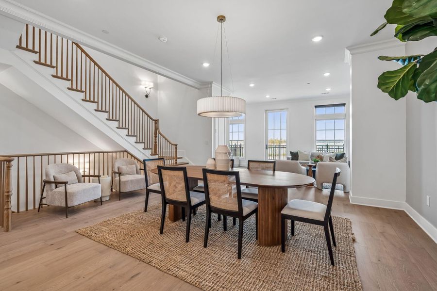 Furnished interior view inside a new home in , Charleston (Image 8). Furnished interior view inside a new home in , Charleston (Image 8).