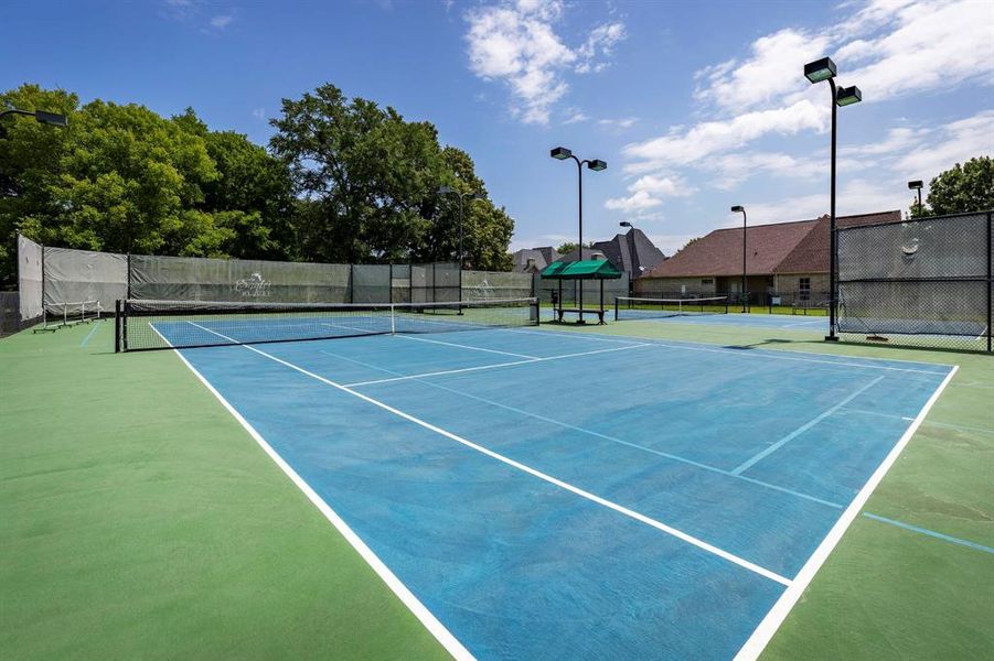 Tennis and Pickleball Courts