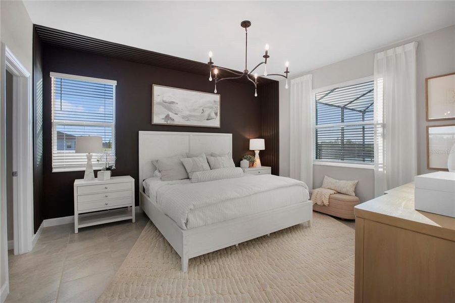 Furnished interior view inside a new home in Lennar at Turnleaf, Punta Gorda (Image 7).