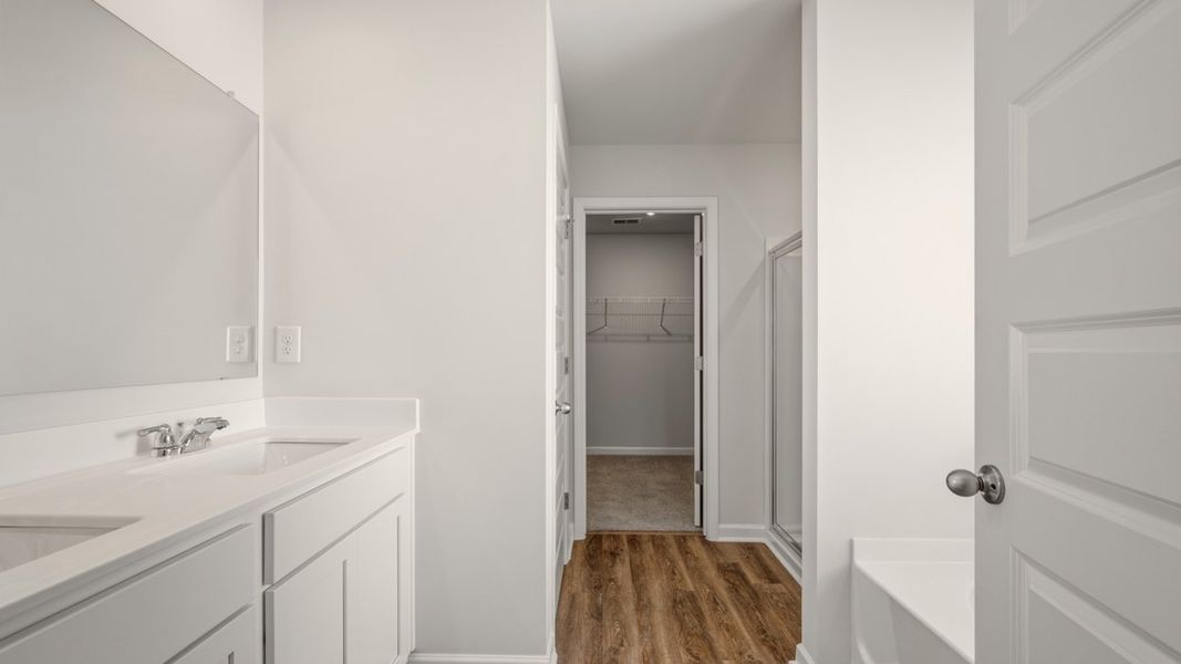 Furnished interior view inside a new home in Cedar Ridge - Locust Grove Station, Locust Grove (Image 9).