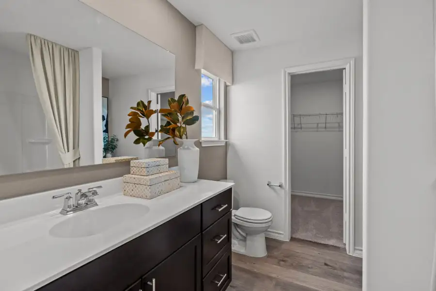 Furnished interior view inside a new home in Meadows at Clear Springs, New Braunfels (Image 6).