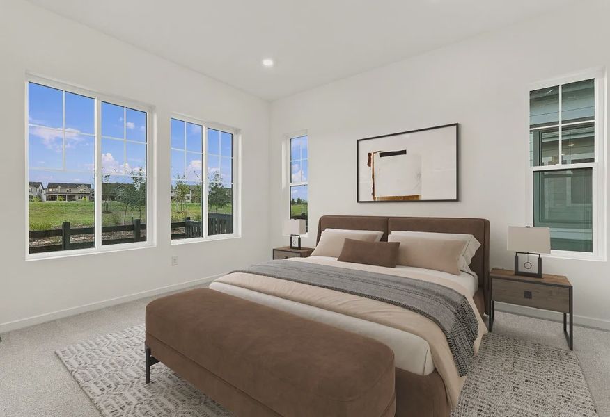 Homesite 29 Primary Bedroom - Virtually Staged - 13 of 17