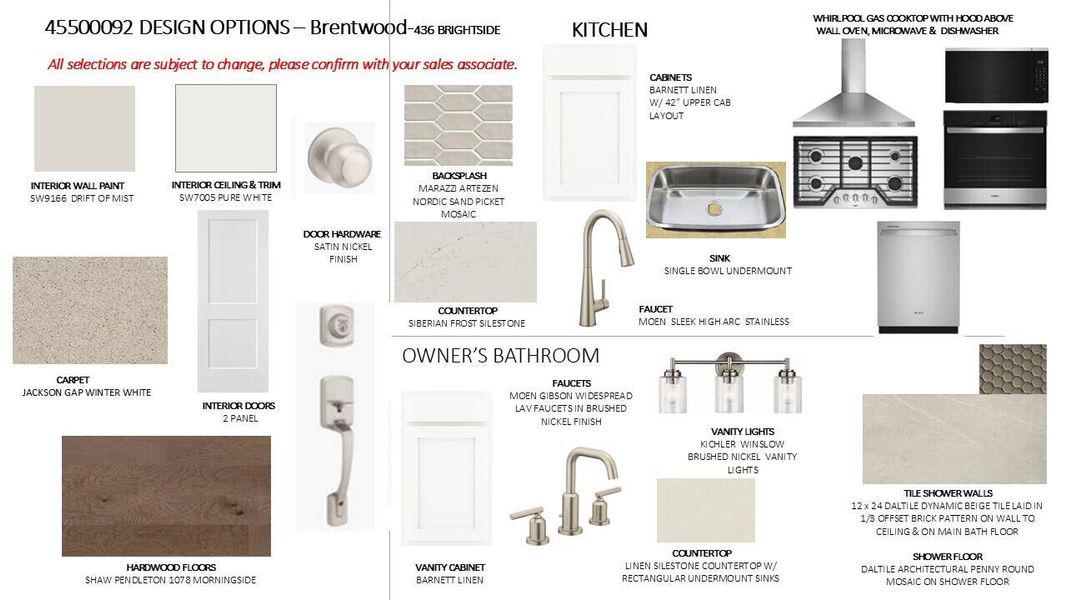Sample of building materials used in homes in Nexton - Midtown - The Village Collection, Summerville (Image 32). Sample of building materials used in homes in Nexton - Midtown - The Village Collection, Summerville (Image 32).