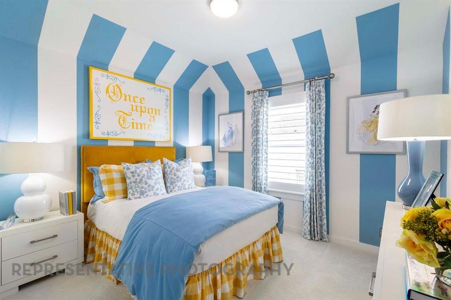 Furnished interior view inside a new home in Aster Park: 40ft. lots, McKinney (Image 7).