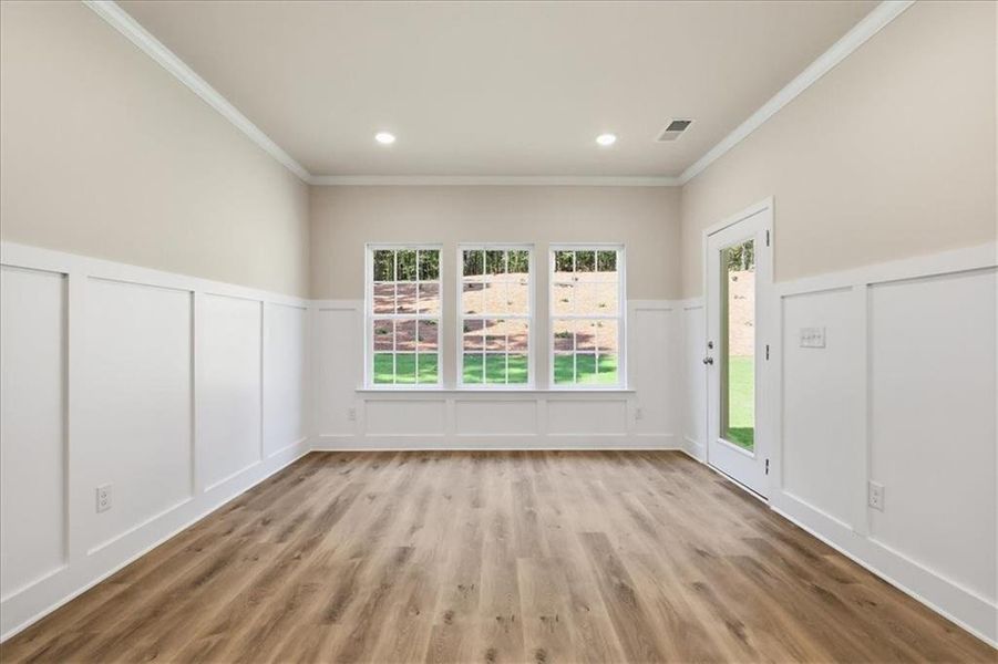 Spacious, unfurnished interior of a new home in , Monroe (Image 62).