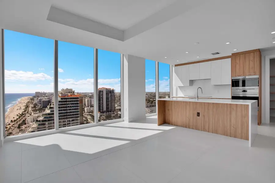 Dining area and kitchen