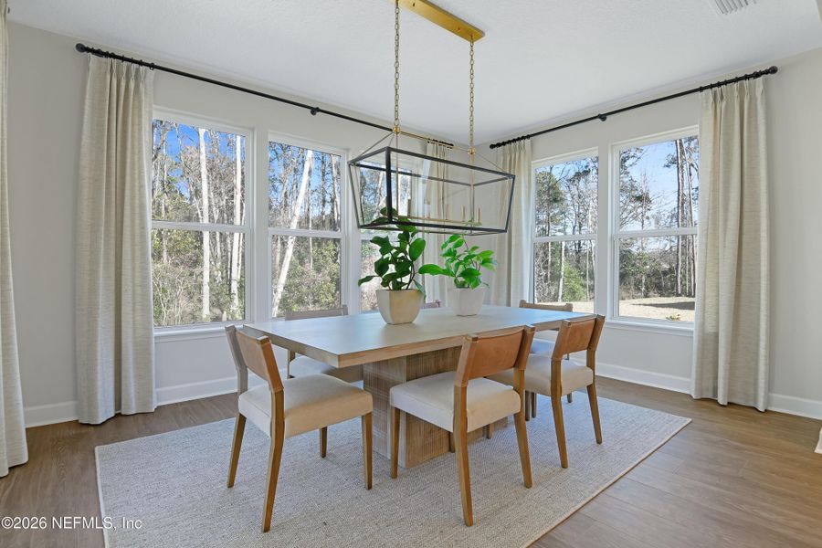 Furnished interior view inside a new home in Brookestone, St. Augustine (Image 10).