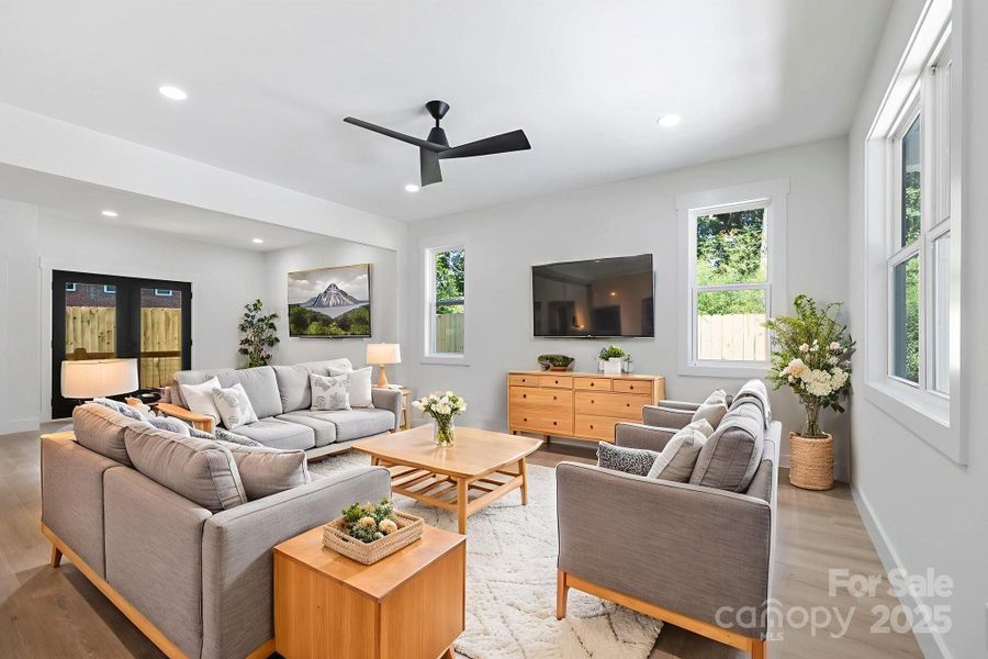 Furnished interior view inside a new home in , Flat Rock (Image 10).