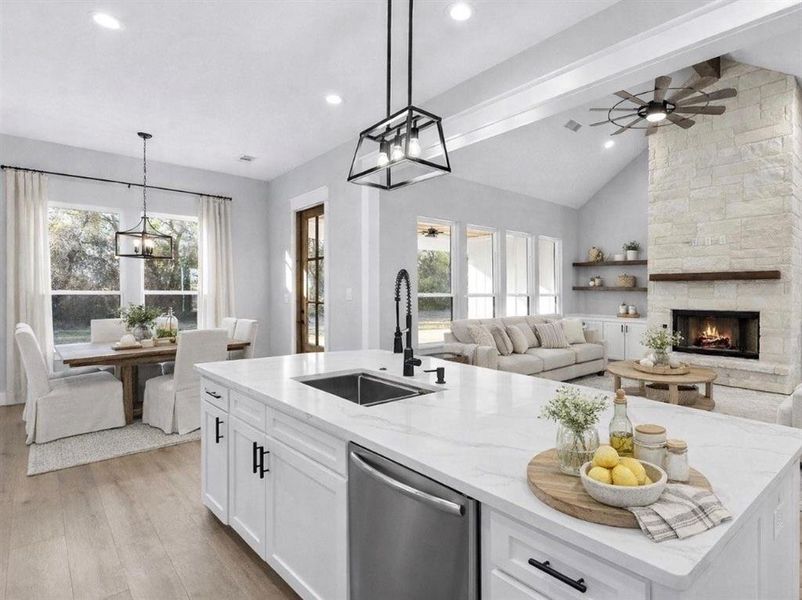 Furnished interior view inside a new home in , Caddo Mills (Image 15).