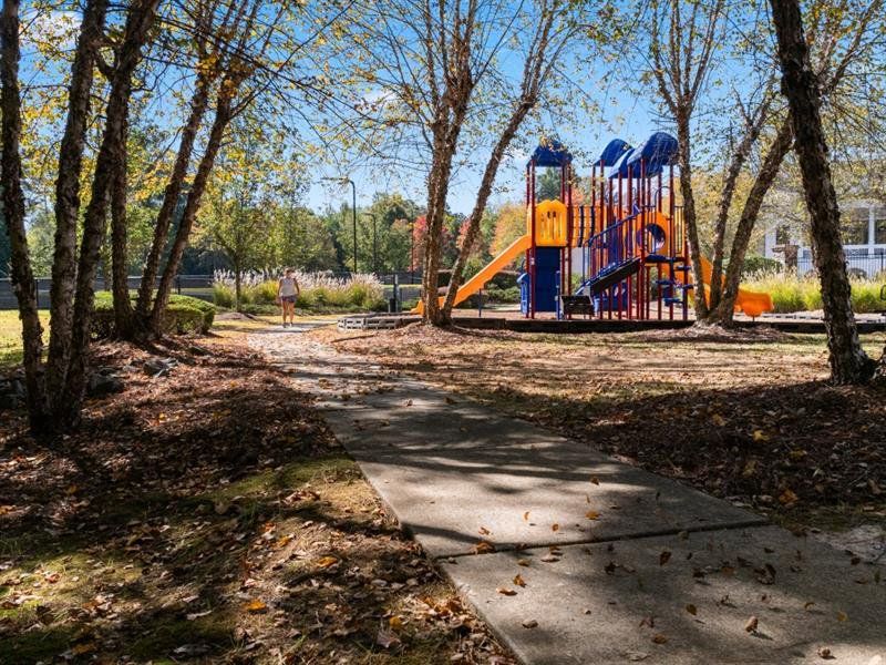 Front exterior of a new home in Hamptons at Riverwood North, Dallas, GA, highlighting curb appeal (Image 42).
