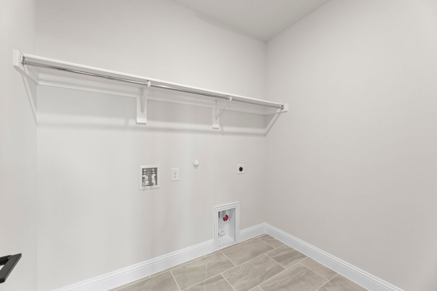 Representative unfurnished interior of a home built from the Patriot by Rockwell Homes in Creekside, Royse City (Image 114). Representative unfurnished interior of a home built from the Patriot by Rockwell Homes in Creekside, Royse City (Image 114).