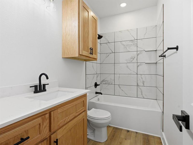 Furnished interior view inside a new home in , Wills Point (Image 10).