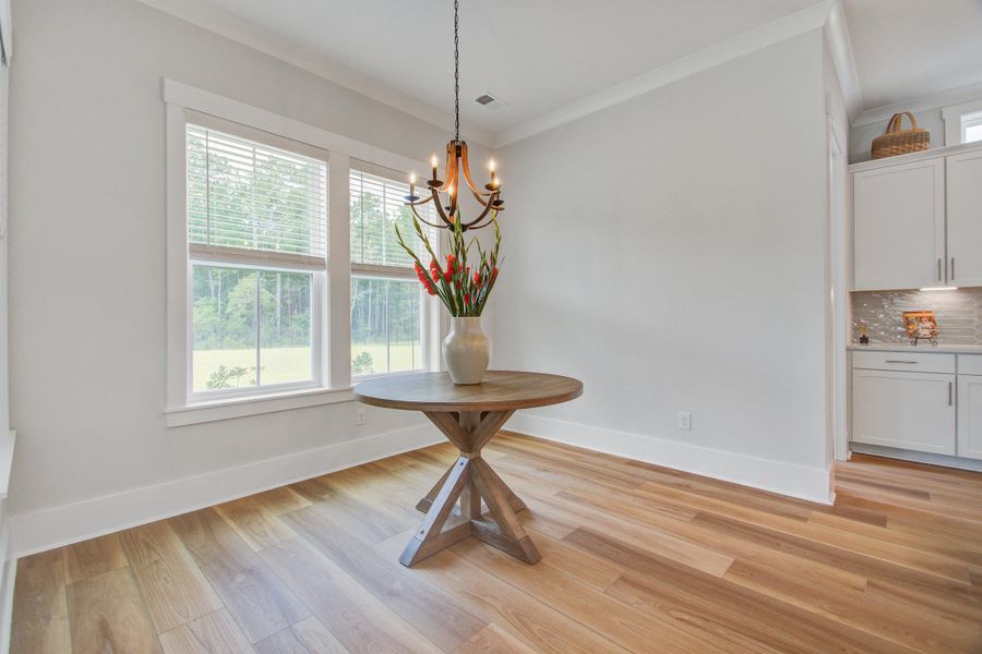 Furnished interior view inside a new home in Pamlico Terrace, Awendaw (Image 15).