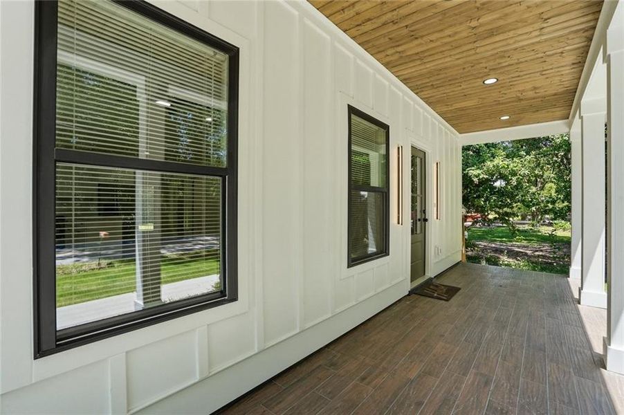 Exterior details and patio area of a home in , Winterville (Image 23).