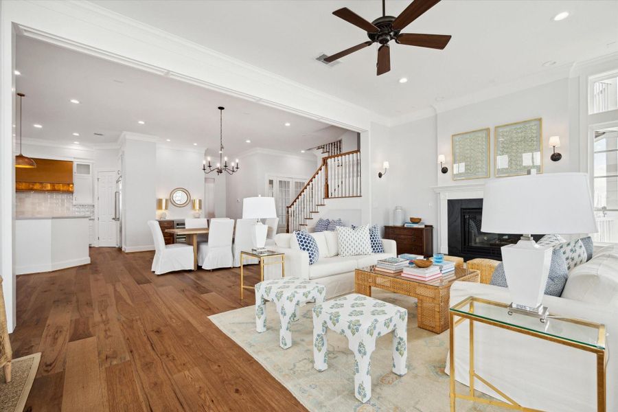 Beautiful open floor plan with expansive views of Clear Lake. Perfect for entertaining!