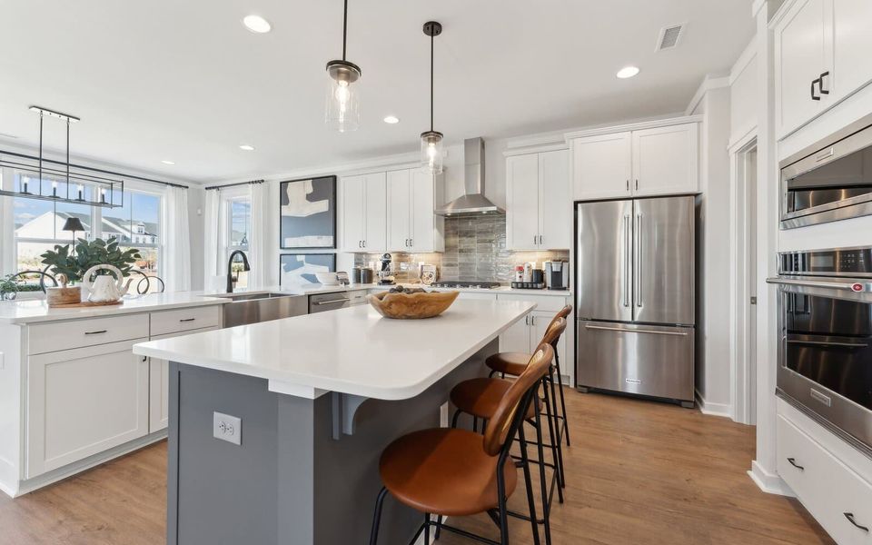 Furnished interior view inside a new home in Wendell Falls, Wendell (Image 6).