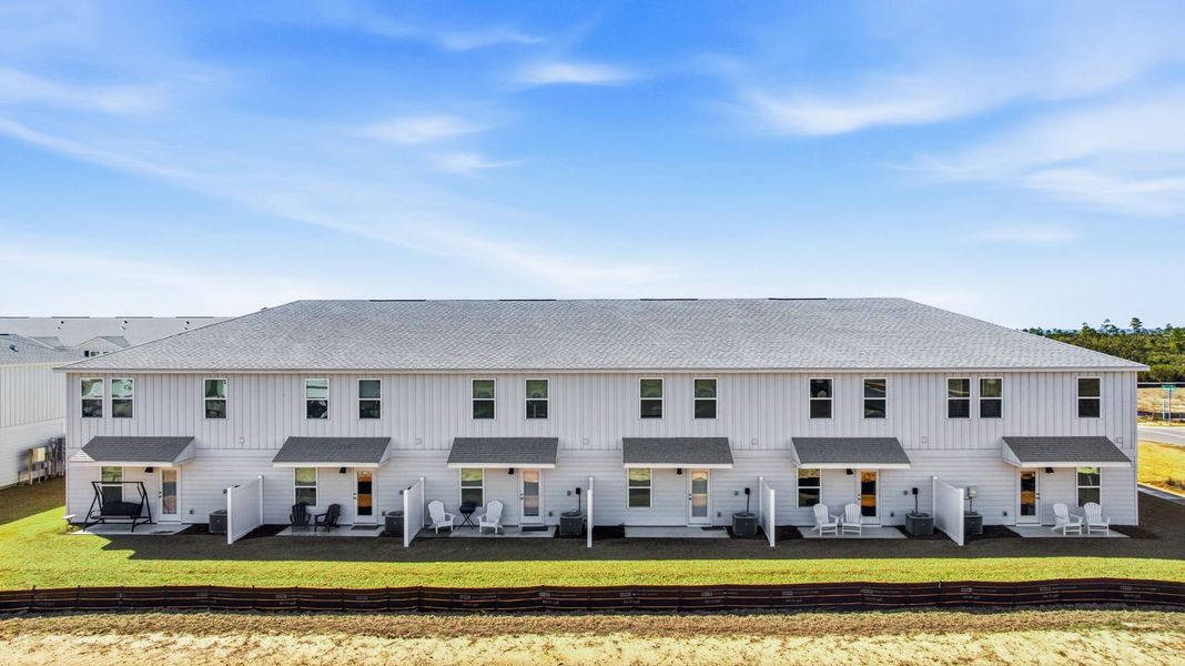 Representative exterior details of a home built from the Sabal Exterior by D.R. Horton in Salt Creek at Mexico Beach, Mexico Beach (Image 3). Representative exterior details of a home built from the Sabal Exterior by D.R. Horton in Salt Creek at Mexico Beach, Mexico Beach (Image 3).