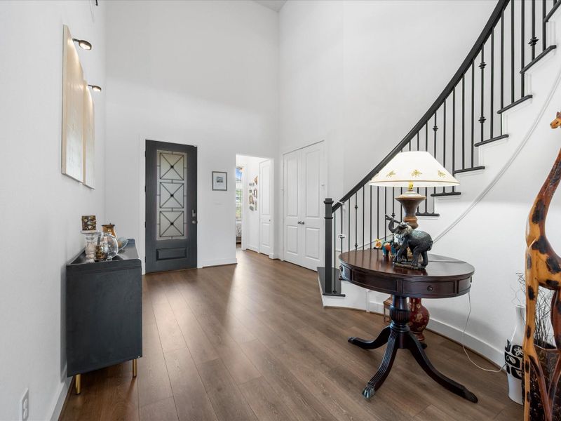 Furnished interior view inside a new home in , Spring (Image 40).