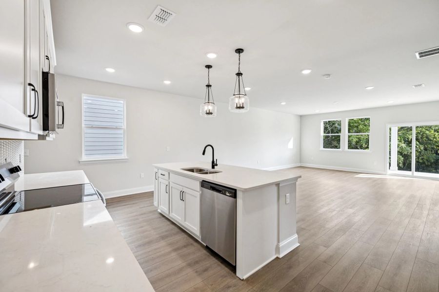 Furnished interior view inside a new home in Ascent at Arbor Ridge, La Vergne (Image 12).