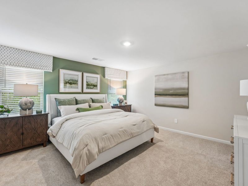 Furnished interior view inside a new home in Preserve at Mountain Creek, Pendergrass (Image 13). Furnished interior view inside a new home in Preserve at Mountain Creek, Pendergrass (Image 13).